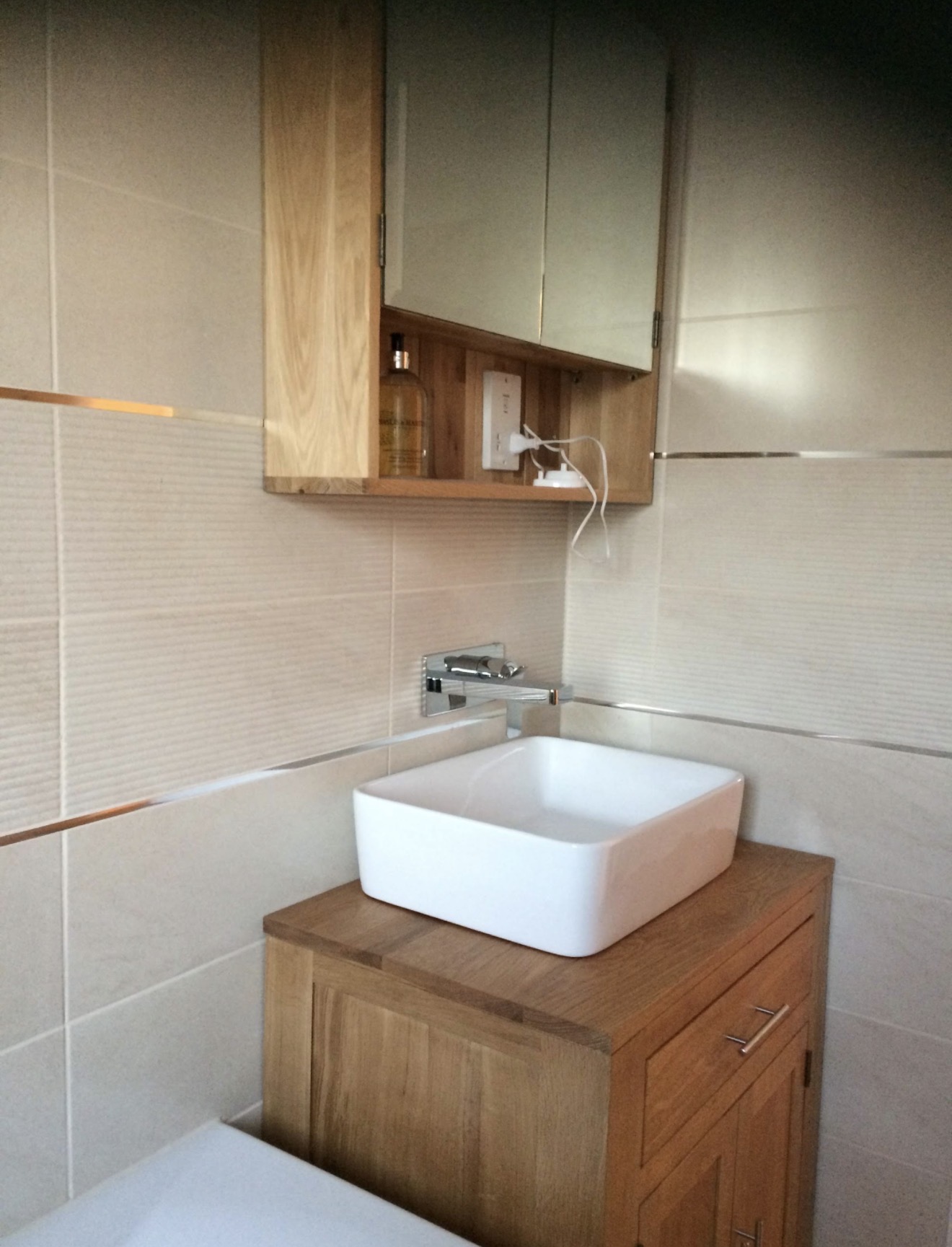 Vanity unit and basin